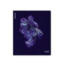 Тетрадь 48л. кл., обл. мелов., "Indigo" ламинация soft-touch+выборочный УФ-лак_MIX-PACK, ErichKrause (5/100) 64867