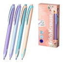 Ручка-роллер автоматическая ErichKrause TipFlow Matic Pastel Bloom 0.5, цвет чернил синий (в коробке по 12 шт.) 63705