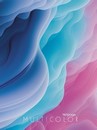 Тетрадь 80л. лин., на гребне, обл. мелован. картон Нежная абстракция, КТС-Про С0063-03