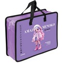 Папка для тетрадей, ИЗО и технологии "deVENTE. Amai Menoko" фA4 (33,5x26x10 см) с текстильным расширением 10 см, на молнии сверху, пластик 400 мкм, текстильные ручки, в пластиковом пакете 8057608