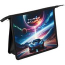 Папка для тетрадей 3D "deVENTE. Turbo Galaxy" A5 (243x200x80 мм) с текстильным расширением 80 мм, на молнии сверху, пластик 400 мкм, в пластиковом пакете 8056614
