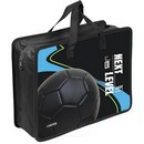Папка для тетрадей, ИЗО и технологии "deVENTE. Next Level Football" A4 (33,5x26x10 см) с текстильным расширением 10 см, на молнии сверху, пластик 400 мкм, текстильные ручки, в пластиковом пакете 8057611