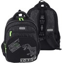 Рюкзак deVENTE. Grade. T-Rex школьный жесткий 37x28x16 см (16 л), плотный износостойкий полиэстер с водоотталкивающей пропиткой, 2 просторных отделения на молнии (одно отделение с разделителями для учебников, другое отделение с органайзером и карманом на липучке) 7033620