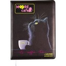 Дневник "deVENTE. MooreCafe" универсальный блок, 48 листов, белая бумага 80 г/м?, печать в 1 краску, твердая обложка из искусственной кожи с поролоном, цветная печать, цветная объемная аппликация rubber patch, отстрочка, 1 ляссе 2020621