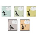 Тетрадь 24л. кл., обл. мелов., "Funny Bunny", ErichKrause (10/160) 64854