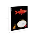 Тетрадь 24л. кл., обл. мелов., "Fish and Cat", ErichKrause (10/160) 65553