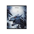 Тетрадь 24л. лин., обл. мелов., "Techno Dino", ErichKrause (10/160) 64851