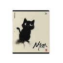 Тетрадь 36л. кл., обл. мелов., ErichKrause Blur Cat, MIX-PACK 65656