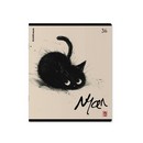 Тетрадь 36л. кл., обл. мелов., ErichKrause Blur Cat, MIX-PACK 65656