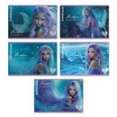 Альбом для рисования на скобе ErichKrause Aquamarine, А4, 40 листов, твин-лак_MIX-PACK (5/30) 63449