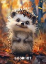 Блокнот на гребне фА6 80л. кл. "Милый ёжик", КТС-Про С4173-113