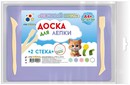 Доска для лепки фА4, с бортиком и стеками, НЕЖНЫЙ МИКС, Пчелка  ДЛ-042