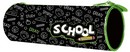 Пенал - тубус большой на молнии  SCHOOL, печать на ткани, 195/85, Пчелка (10) ПТ-02, SCHOOL