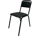 Стул КО_Echair РС01.00.42 каркас черный, к/з черный 201 2043544
