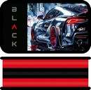 Пенал трехстворчатый большой тканевый торец 190/105 " BLACK CAR", Пчелка (15) ПО-110, BLACK CAR