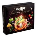 Чай MAITRE "Сочный чай", ассорти 6 вкусов, НАБОР 30 пакетиков по 2 г 624003