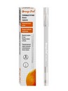Ручка гелевая ORANGE PEEL 0.6 мм, с наконечником иглой, белая OP/WG-3