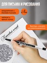 Ручка гелевая ORANGE PEEL 0.5 мм, с наконечником иглой, черная OPV-16 BK