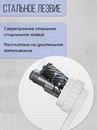 Точилка механическая с фиксатором  карандаша, 1 отверстие 6-8мм, корпус белый/синий SUNWOOD, X5170-NAVY X5170-NAVY