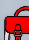 Пакет подарочный, "Портфель", с zip-lock застежкой, 20х19+6см   10551188 10551188   