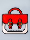 Пакет подарочный, "Портфель", с zip-lock застежкой, 20х19+6см   10551188 10551188   