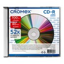 Диск CD-R CROMEX (КРОМЕКС), 700 Mb, 52x, Slim Case, 1 шт 514305