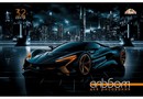 Альбом для рисования 32л. "Черное авто", обл. мелов., Апплика (10/40) С0226-68
