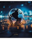 Тетрадь 48 л. лин., обл. мел. карт." Глобус",  КТС-Про (10/80)  С2549-132