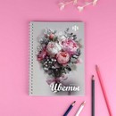 Книжка-раскраска для детей. Серия "Красивая раскраска" " ЦВЕТЫ"150х210 мм, 32 л., блок - офсет 120 г/м?, печать в одну краску, обл - мелованный картон 200 г/м?, гребень по длинной стороне, Феникс+ 72250
