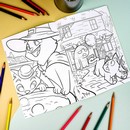Книжка-раскраска для детей. Серия «Раскраски А5 с наклейками» " КОТЫ" 165х235 мм, 8 л., блок - офсет 100 г/м?, печать в одну краску, обл - мелованный картон 200 г/м?, мягкий переплёт (2 скобы), Феникс+ 67899