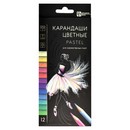 Карандаши 12цв. "ПАСТЕЛЬ" , Феникс+ 64101