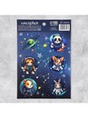 Наклейки бумажные «Космос», животные,  11 ? 16 см   10207523 10207523   