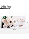 Конверт для денег «В день свадьбы», кольца, 16,5 х 8 см 10363203 10363203   