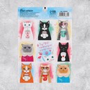 Наклейки «Время котиков», 11 ? 15,5 см 3028369 3028369    