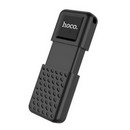 Флешка Hoco UD6 Intelligent, 32 Гб, USB2.0, чт до 30 Мб/с, зап до 10 Мб/с, чёрная   9326071 9326071    