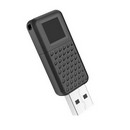Флешка Hoco UD6 Intelligent, 32 Гб, USB2.0, чт до 30 Мб/с, зап до 10 Мб/с, чёрная   9326071 9326071    